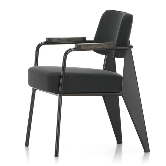 Fauteuil Direction | Twill Dark Grey 06 with Deep Black Frame
