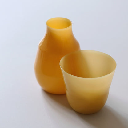 FIT Carafe and Glass | Yellow Ochre