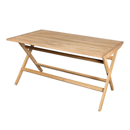 Flip Folding Table | Teak Frame