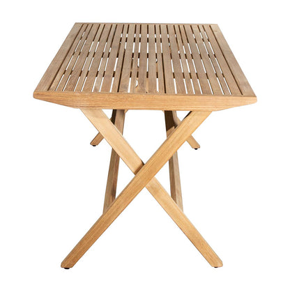 Flip Folding Table | Teak Frame