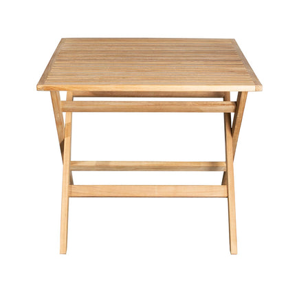 Flip Folding Table | Teak Frame