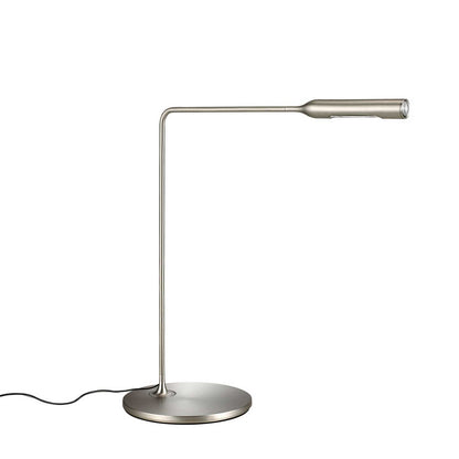 Flo Desk Lamp | Brushed Nickel Effect