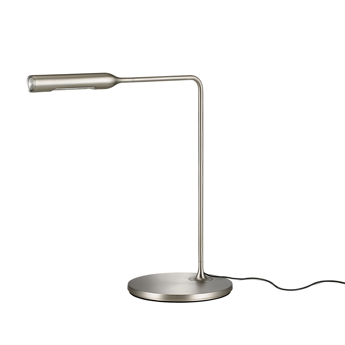 Flo Bedside Lamp | Brushed Nickel Effect