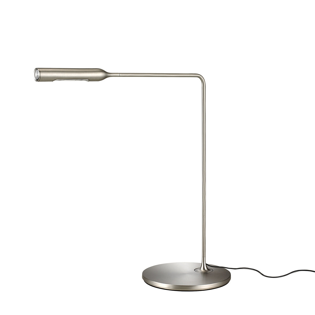 Flo Desk Lamp | Brushed Nickel Effect