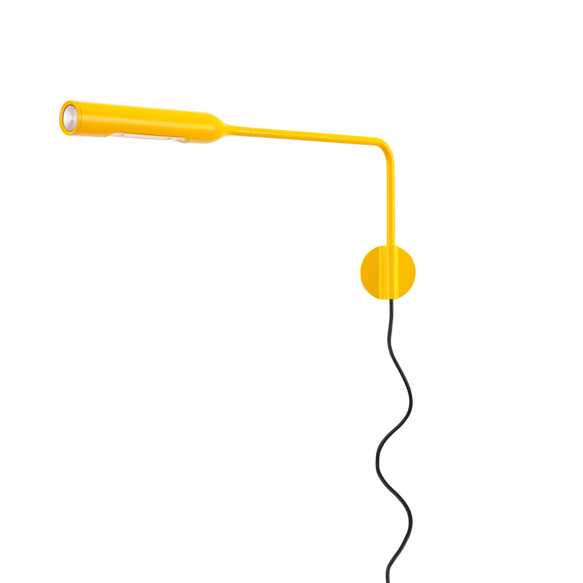 Flo Wall Light - Cabled | Matt Yellow