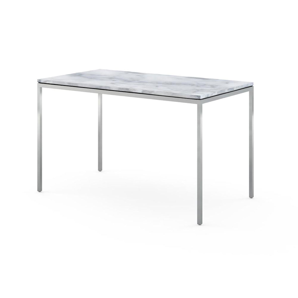 Florence Knoll Mini Desk | Grey Statuarietto Marble Top