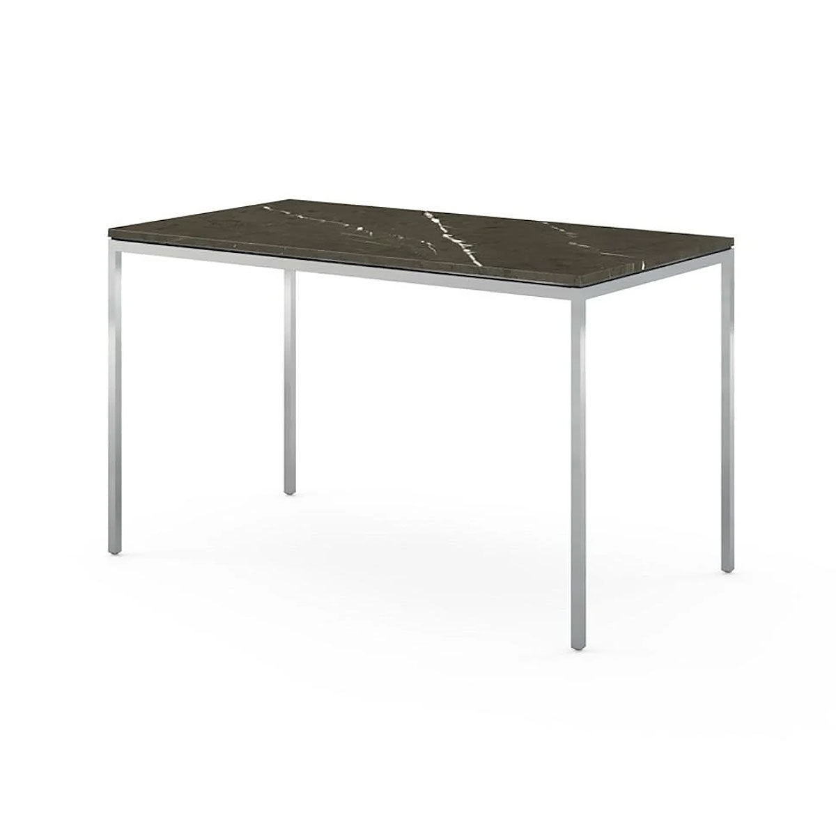 Florence Knoll Mini Desk | Black Nero Marquina Marble Top