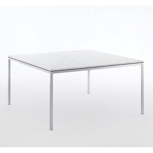 Florence Knoll Dining Table | Grey Statuarietto Marble Top