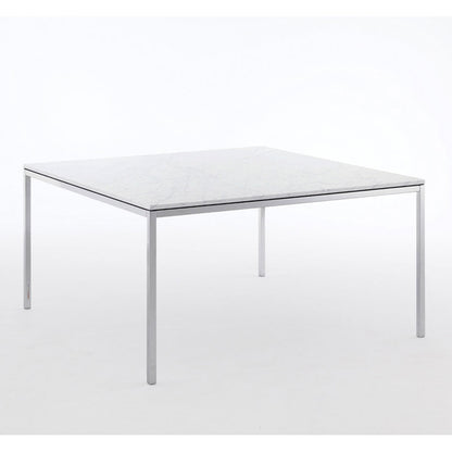Florence Knoll Dining Table | Grey Statuarietto Marble Top