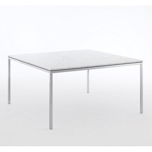 Florence Knoll Dining Table | Grey Statuarietto Marble Top