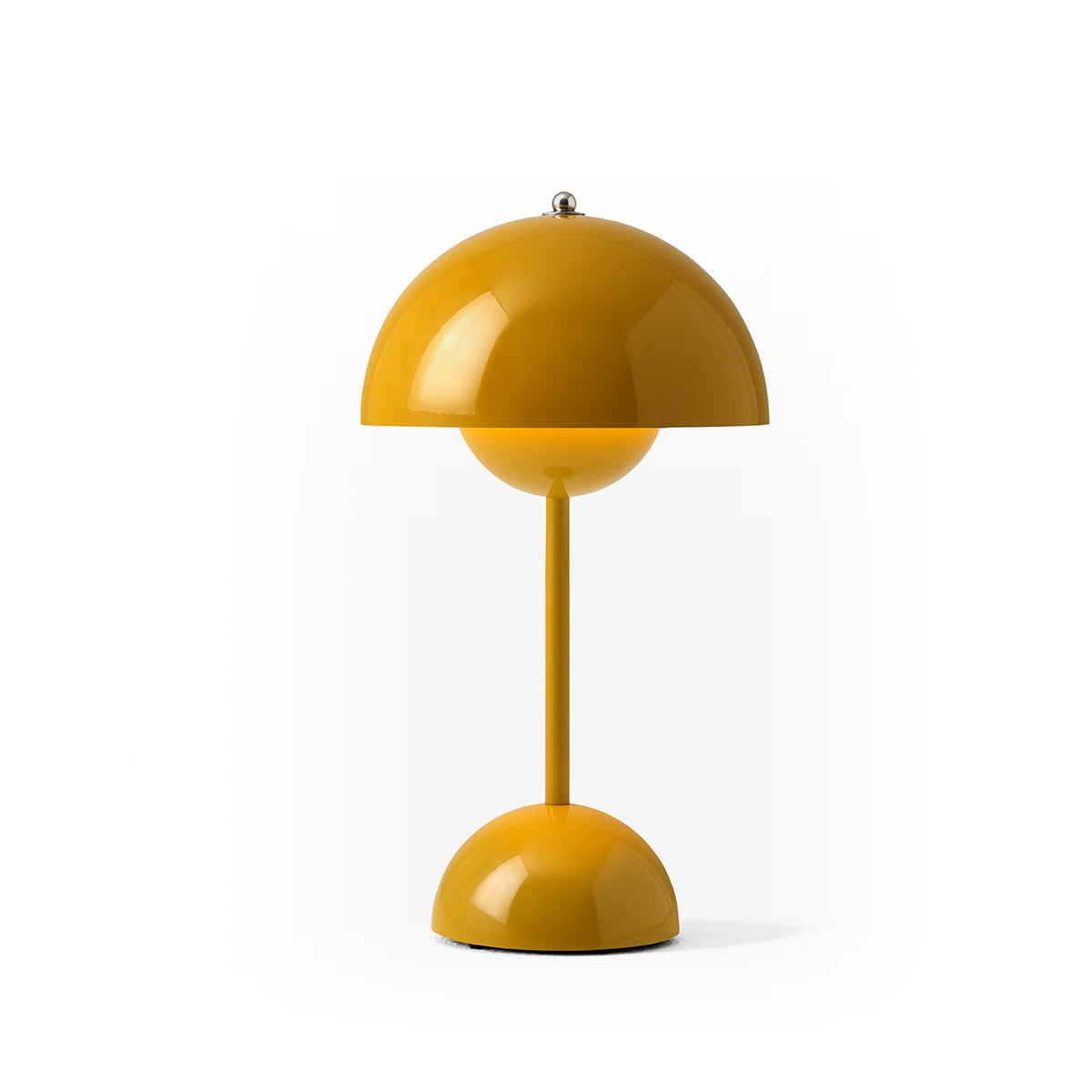 Flowerpot Portable Table Lamp | Mustard