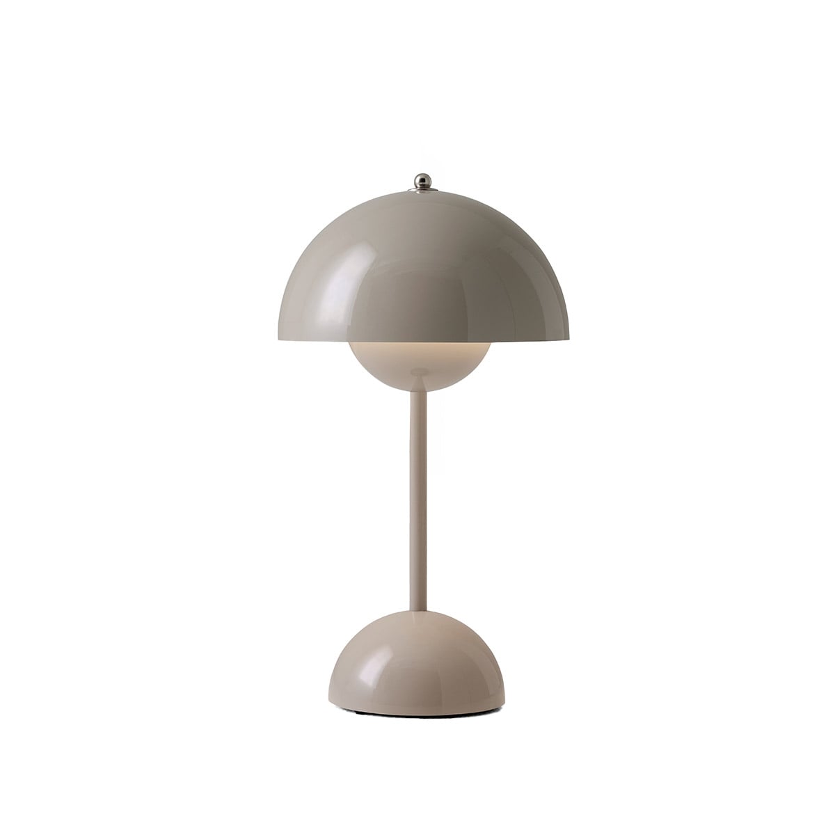 Flowerpot Portable Table Lamp | Grey Beige