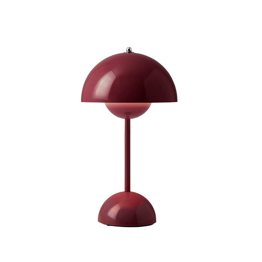 Flowerpot Portable Table Lamp | Dark Plum