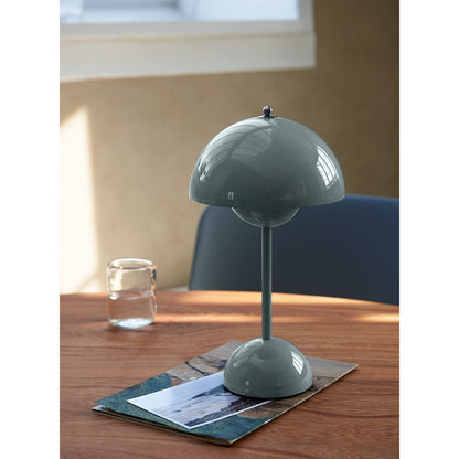 Flowerpot Portable Table Lamp | Stone Blue