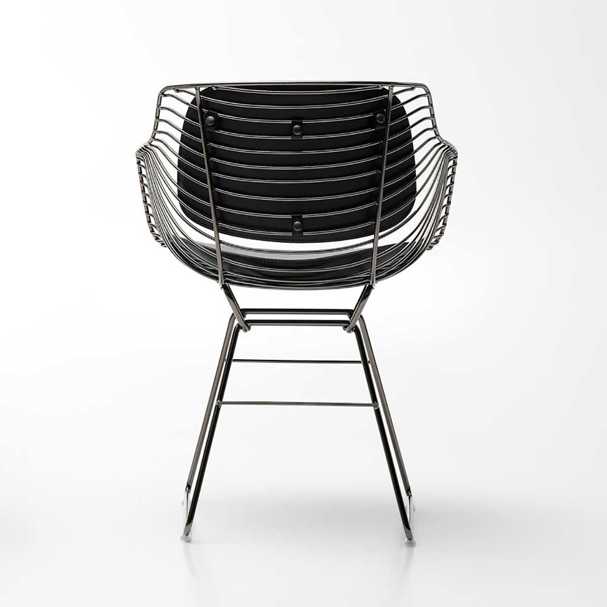 Flow Filo Slim Chair | Bronze Painted Frame