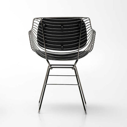 Flow Filo Slim Chair | Bronze Painted Frame