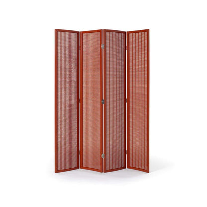 Eileen Gray Folding Screen | Red Lacquer