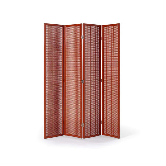 Eileen Gray Folding Screen | Red Lacquer