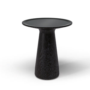 Foster 620 Side Table | Matt Black Top