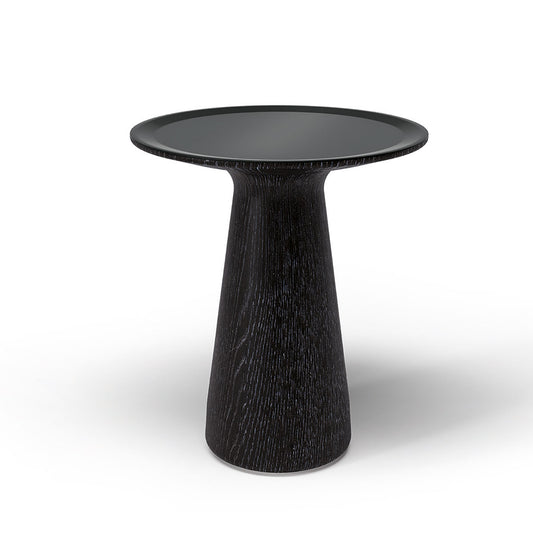 Foster 620 Side Table | Matt Black Top