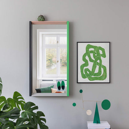 Colour Frame Mirror | Large