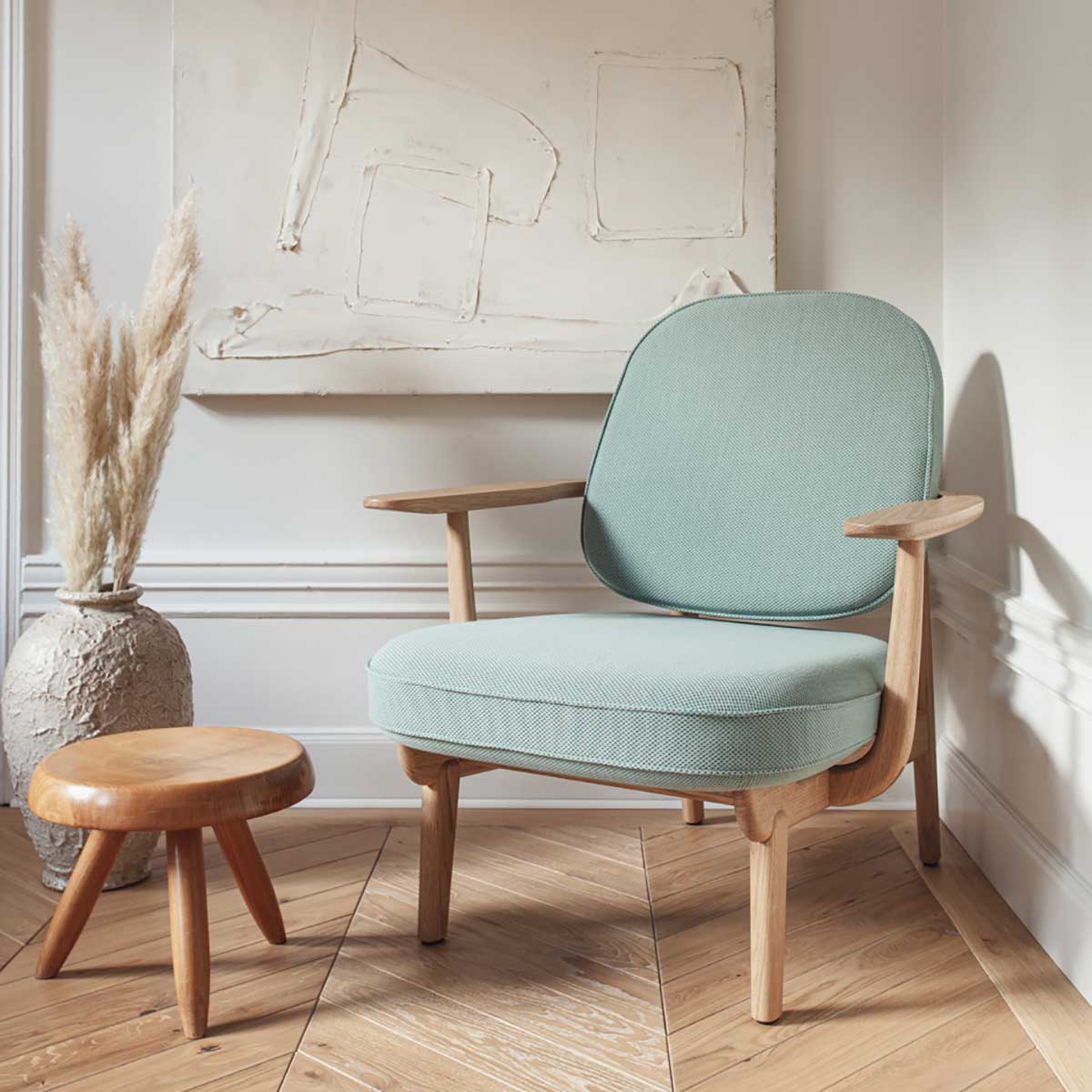 Fred Lounge Chair | Pink Christianshavn 1130 Upholstery