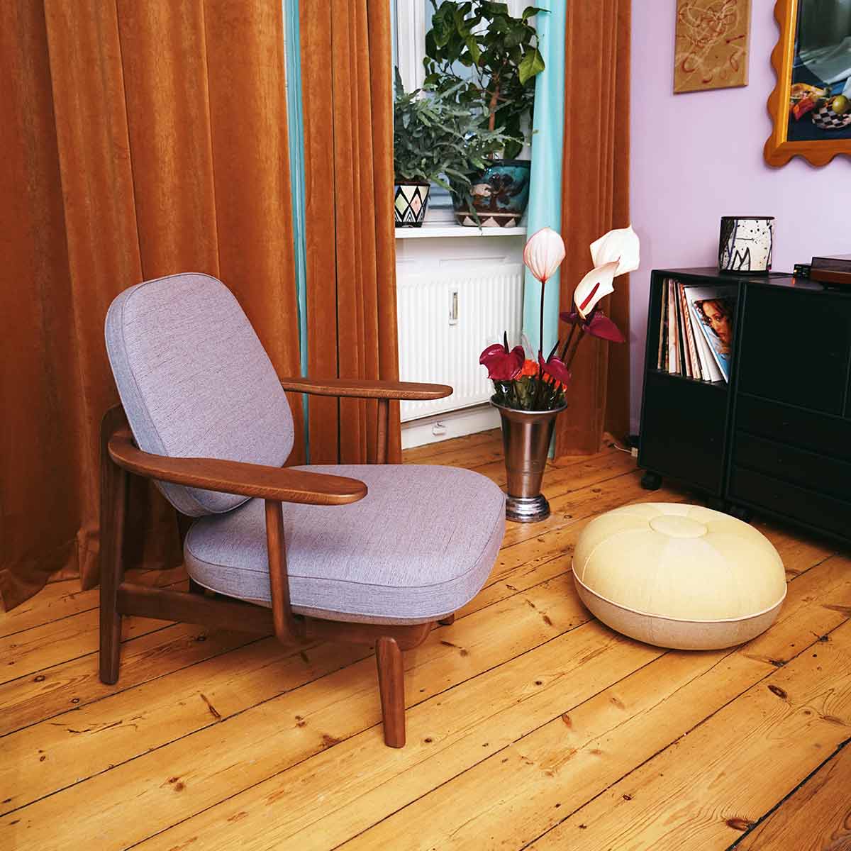 Fred Lounge Chair | Grey Christianshavn 1171 Upholstery