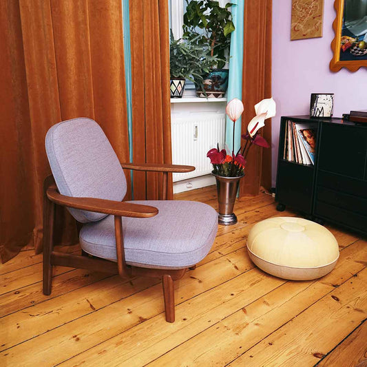 Fred Lounge Chair | Grey Christianshavn 1171 Upholstery