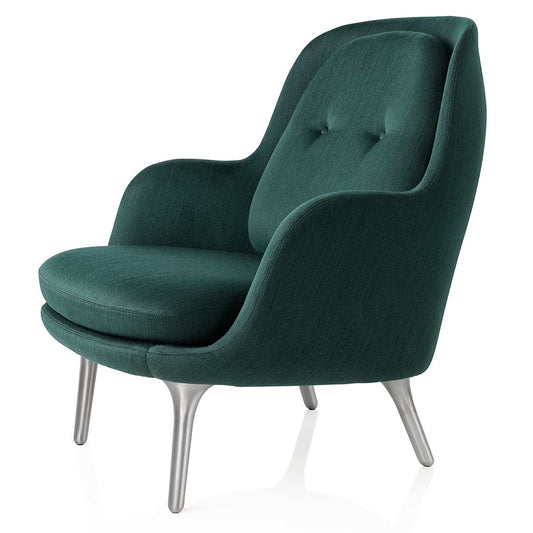 Fri Chair | Dark Green Balder 982 Upholstery