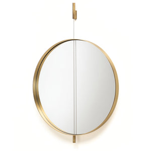 Galileo Mirror 90cm | Dark Bronze Frame