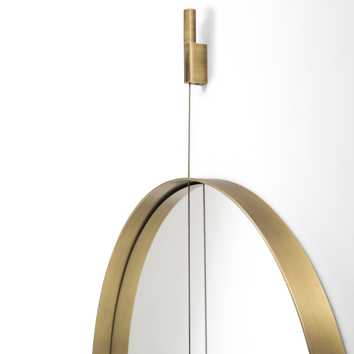Galileo Mirror 90cm | Dark Bronze Frame