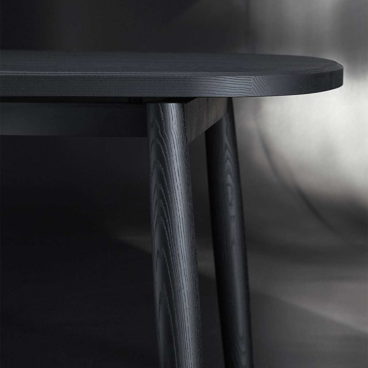 Galileo Dining Table | Black Stained Ash