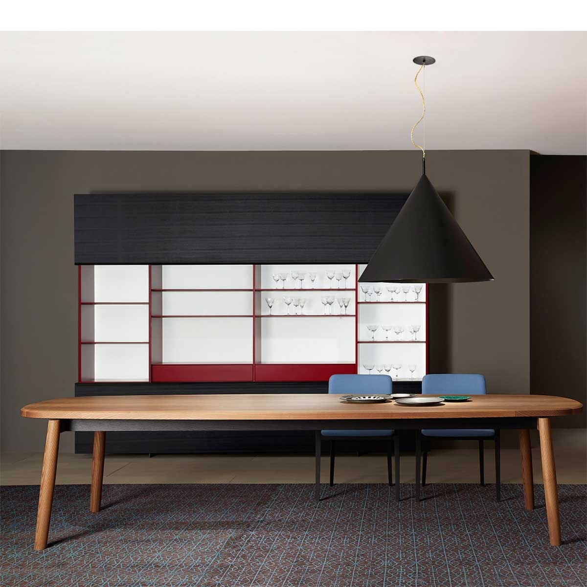 Galileo Dining Table | Heat Treated Ash