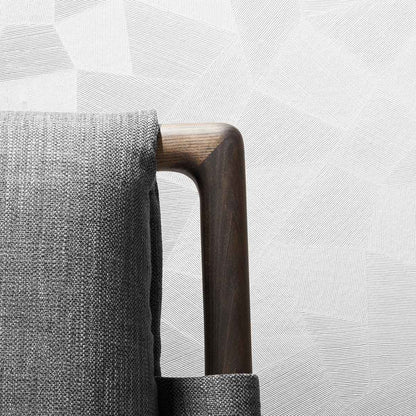 Gaudi Bed 180x200cm | Grey Melange 0801 Walker Fabric