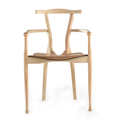 Gaulino Chair | Natural Hide Seat