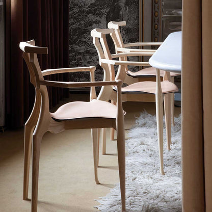 Gaulino Chair | Natural Hide Seat