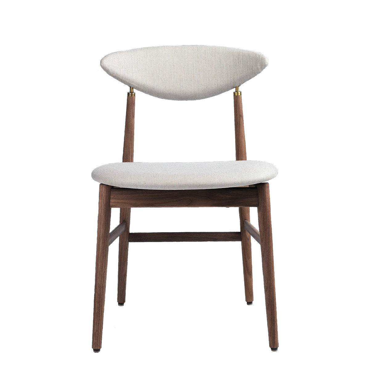 Gent Dining Chair | Ivory Tempt 61169 Upholstery