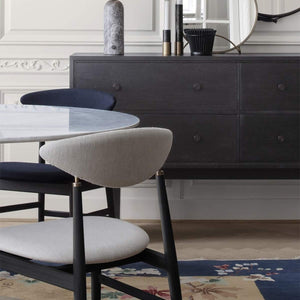 Gent Dining Chair | Remix Fabric 123 Light Grey