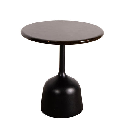 Glaze Coffee Table Small | Black Glazed Lava Stone Top
