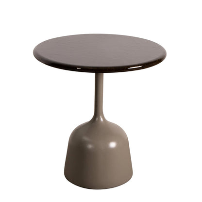 Glaze Coffee Table Small | Black Glazed Lava Stone Top