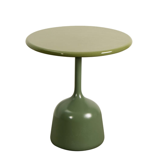 Glaze Coffee Table Small | Green Glazed Lava Stone Top