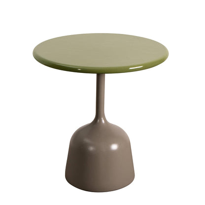 Glaze Coffee Table Small | Green Glazed Lava Stone Top