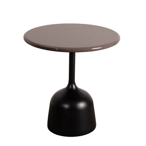 Glaze Coffee Table Small | Taupe Glazed Lava Stone Top