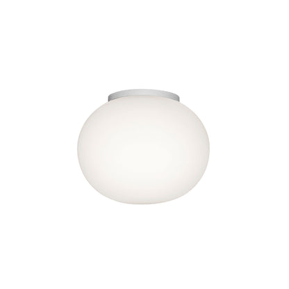 Glo-Ball Mini C/W | Opaline Glass