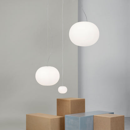 Glo-Ball S2 Pendant Lamp | Opaline Glass