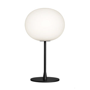 Glo-Ball T1 Small Table Lamp | Matt Black Stem and Base