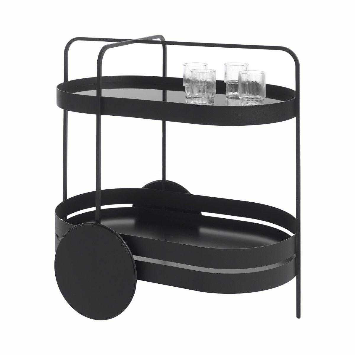 Grace Trolley | Black Powder Coated