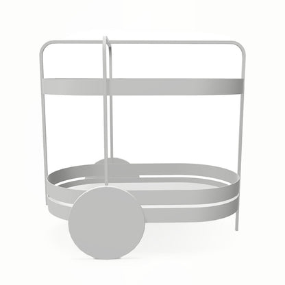 Grace Trolley | Grey White Powder Coated