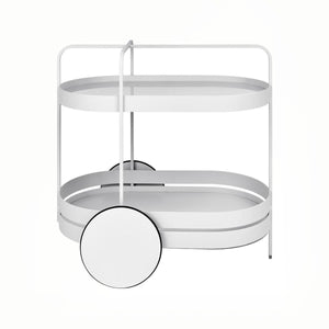 Grace Trolley | Grey White Powder Coated