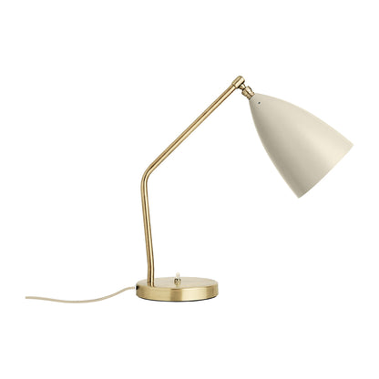 Grasshopper Table Lamp | Natural Coloured Canvas Shade